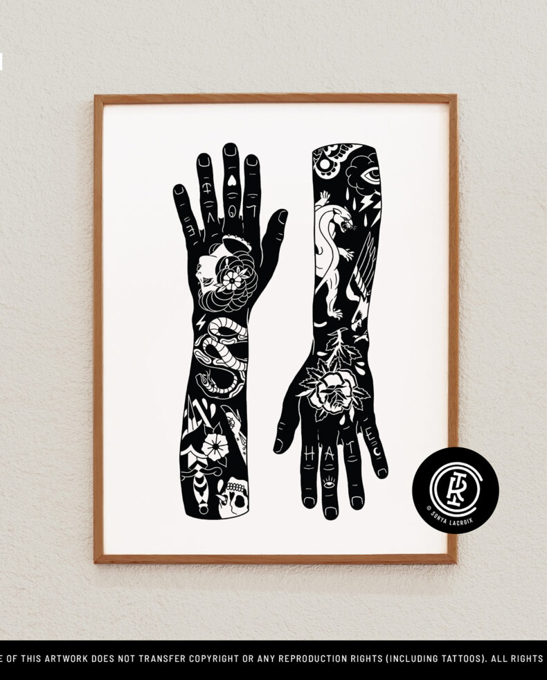 Handy Work, Art Print (8.5"x11")