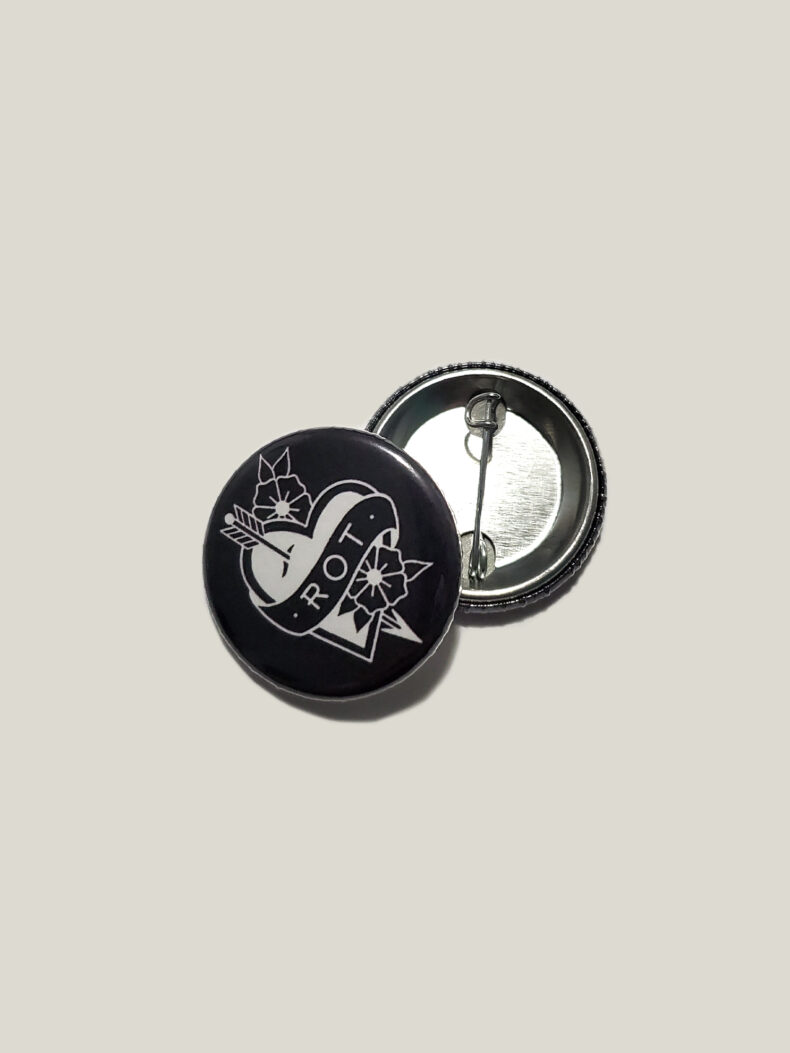 Rot Heart Pin