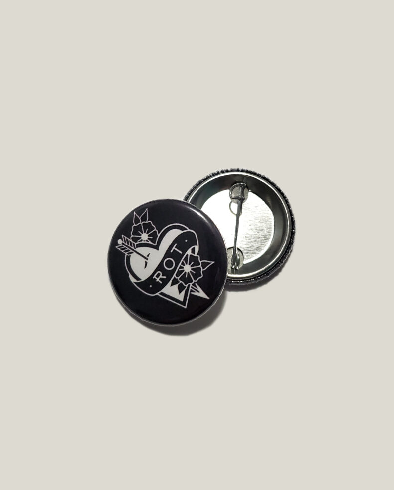Rot Heart Pin