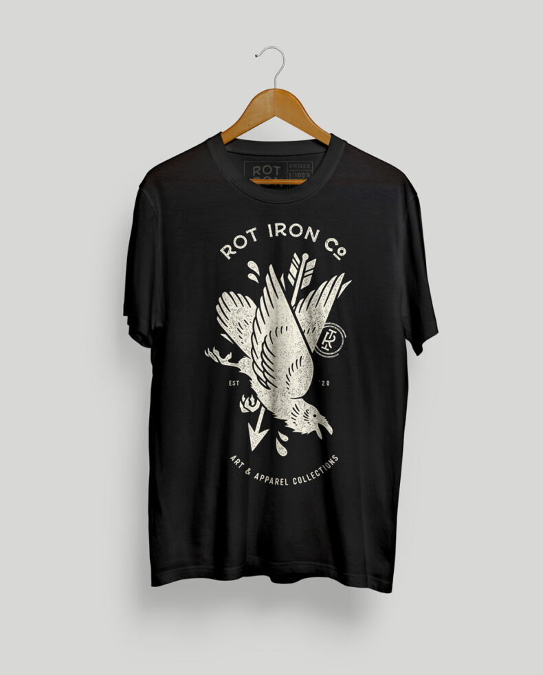 Rot Raven | Traditional Tattoo Apparel | Rot Iron Co.