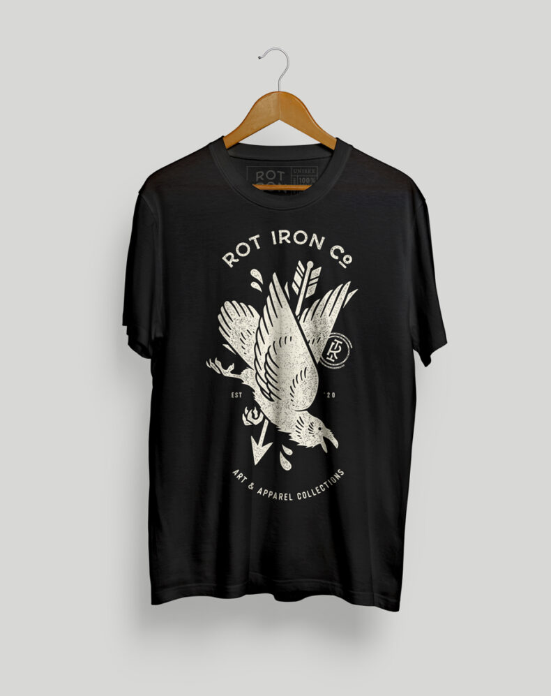 Rot Raven | Traditional Tattoo Apparel | Rot Iron Co.