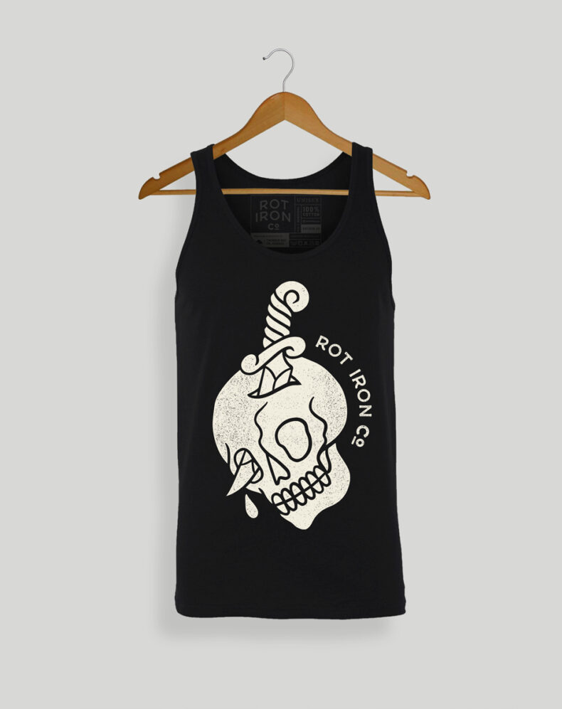 Rot Skull | Traditional Tattoo Apparel | Rot Iron Co.