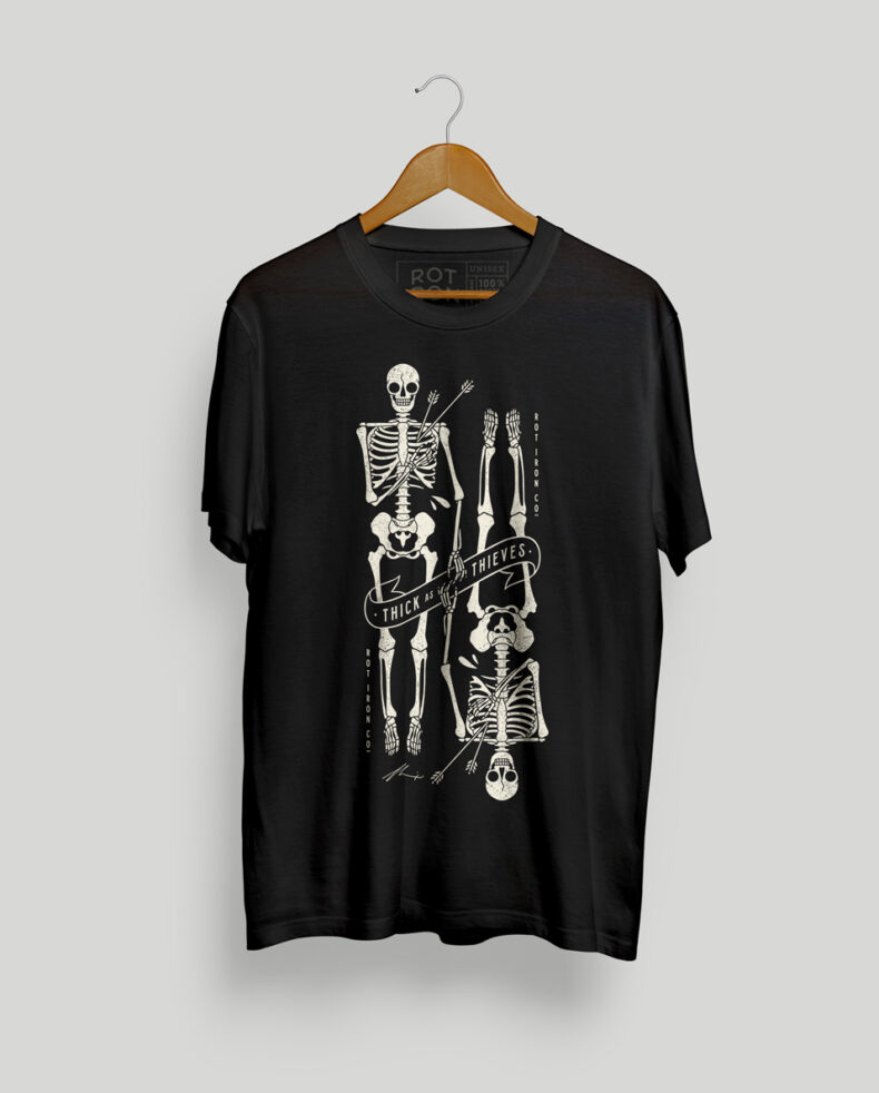 Thick as Thieves | Traditional Tattoo Apparel | Rot Iron Co.