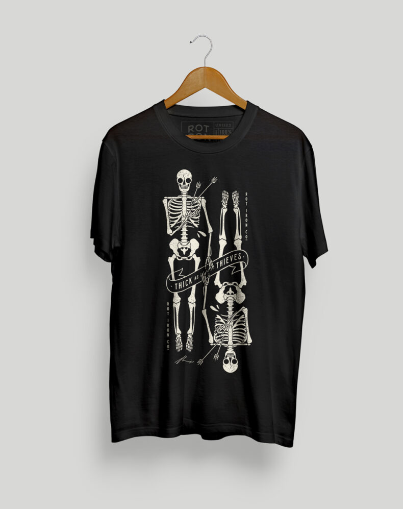 Thick as Thieves | Traditional Tattoo Apparel | Rot Iron Co.