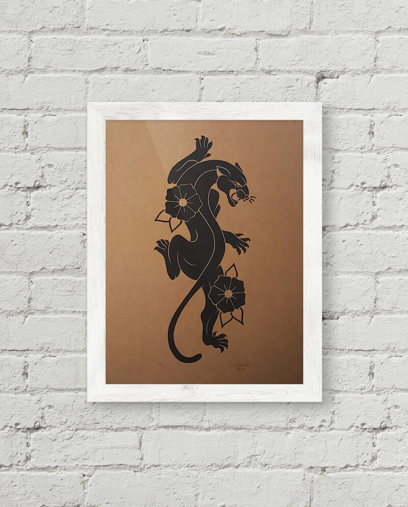 Crawling Panther - Craft (8.3"x11")