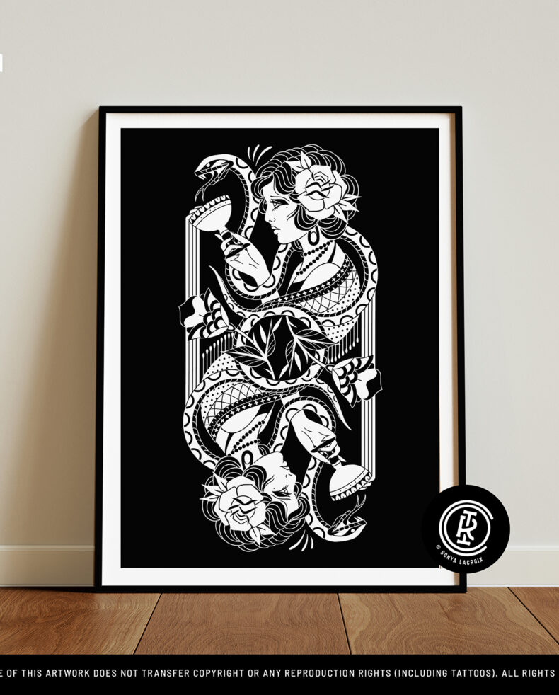 Sin and Sorrow, Art Print (12"x16")