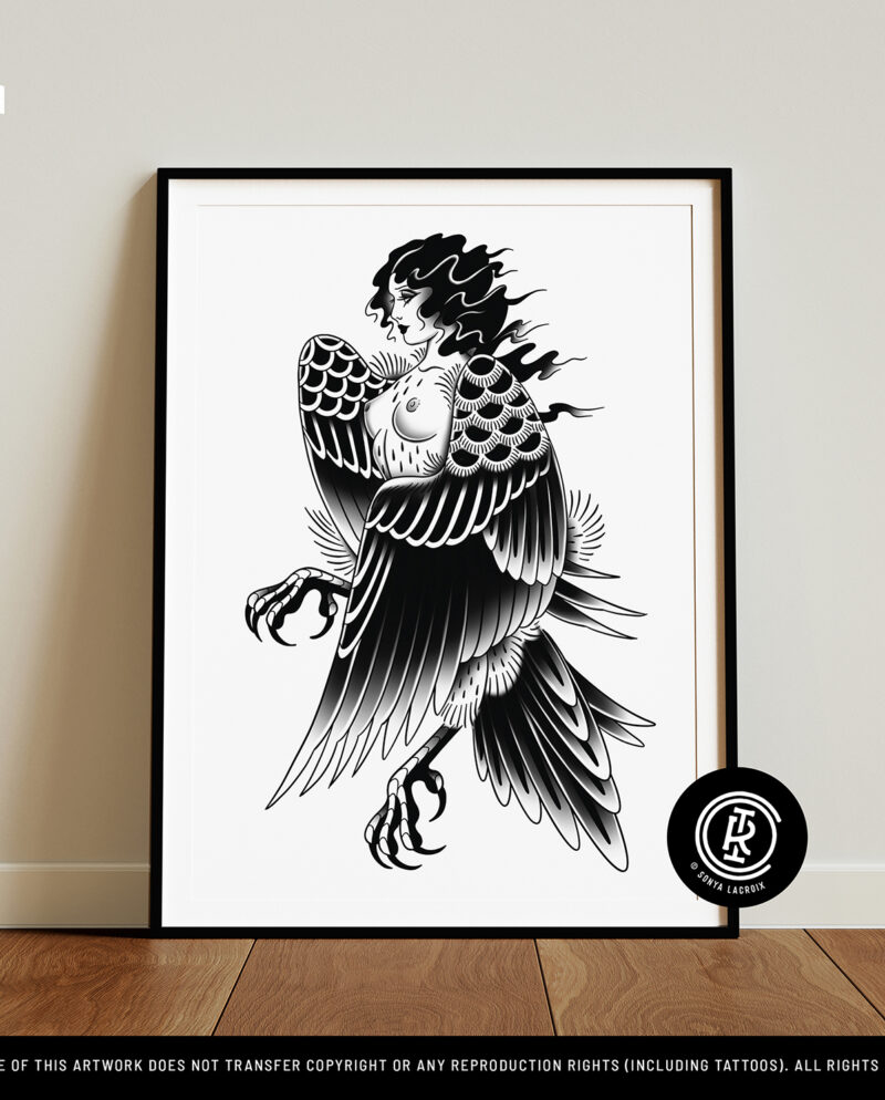 Harpy (12"x16")